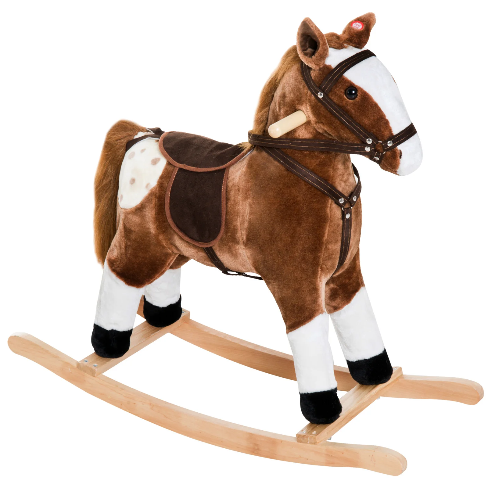 Deluxe Kids Rocking Pony Ride-On Toy for Toddlers Girls