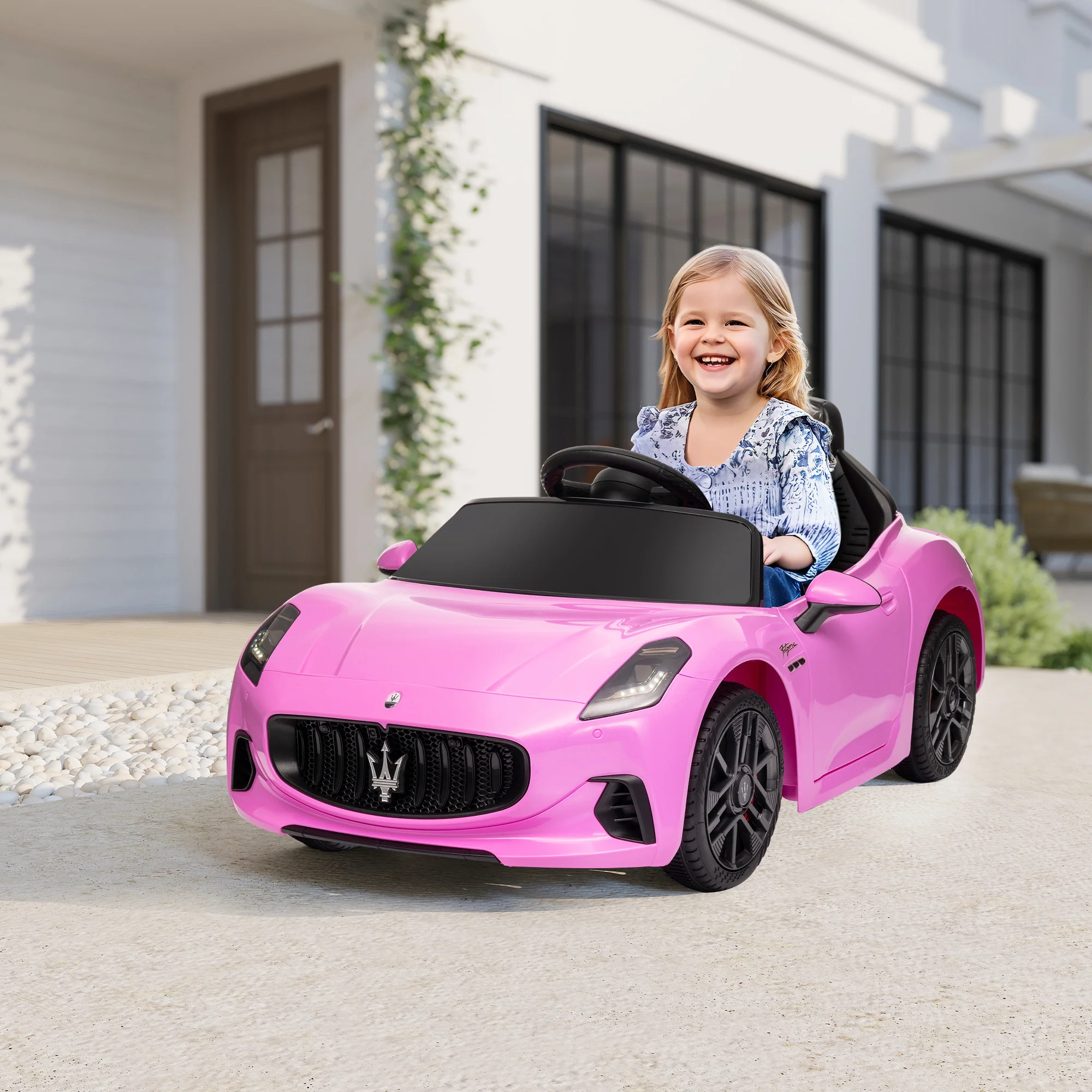Licensed 12V Kids Electric Maserati Gran Turismo Ride-On Car