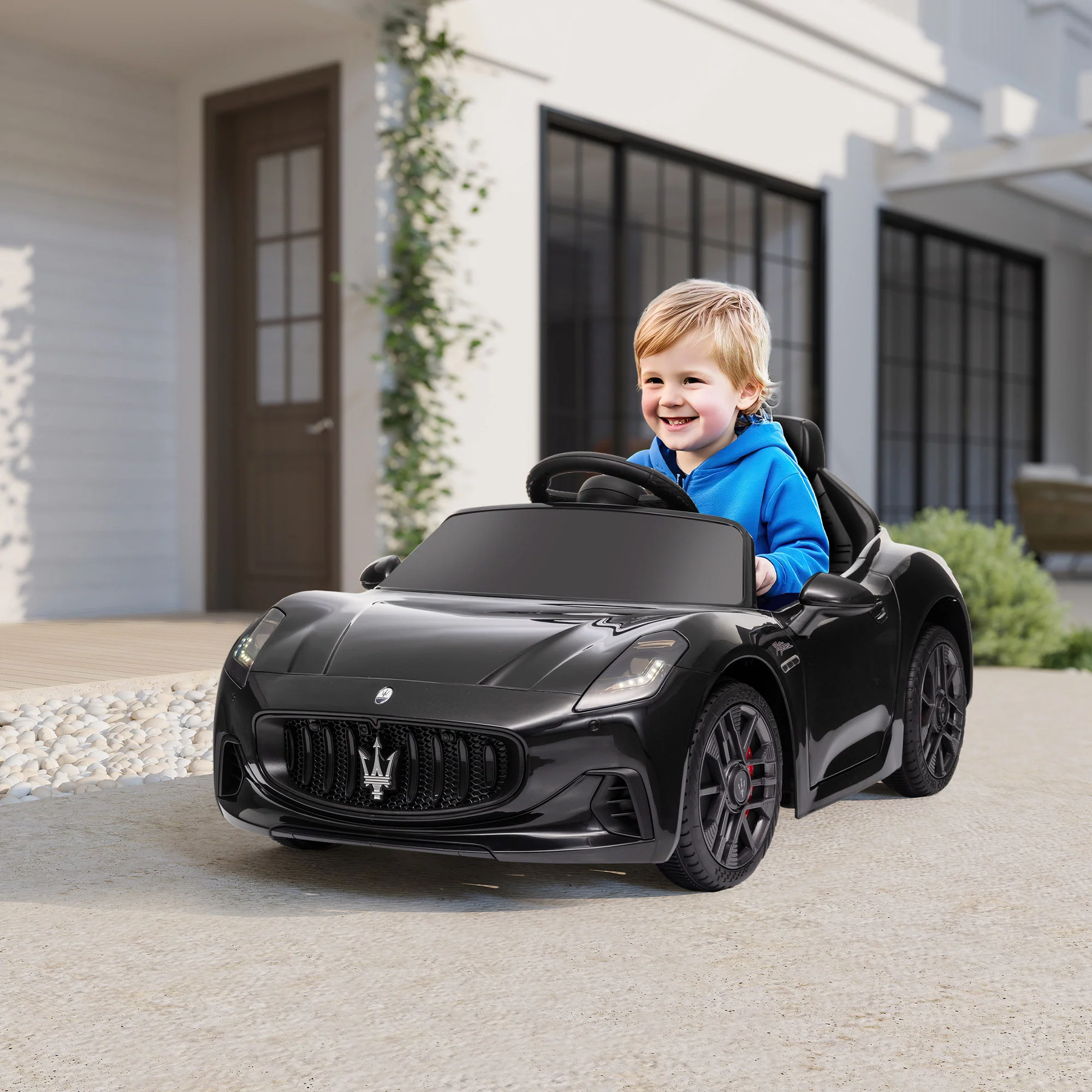 Licensed 12V Kids Electric Maserati Gran Turismo Ride-On Car - Image 13