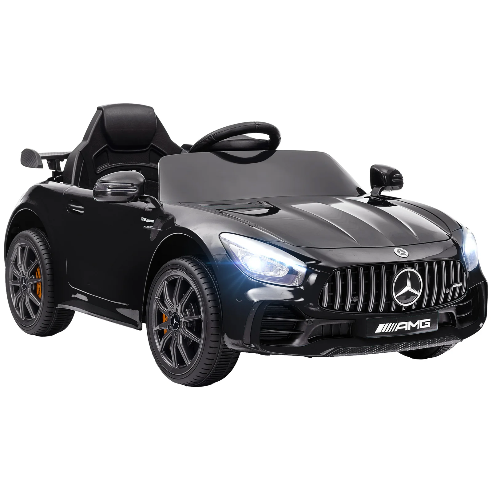 Licensed 12V Mercedes AMG GTR Battery-Powered Kids Ride-On Car - Image 11