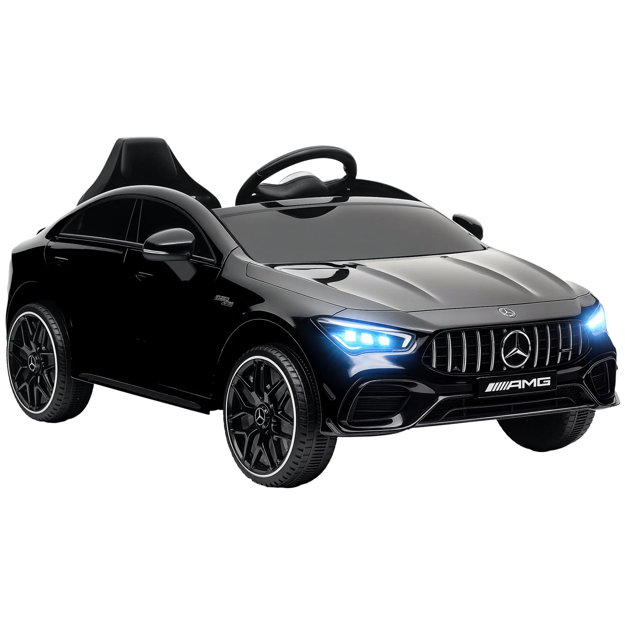 Licensed Mercedes AMG 12V Electric Ride-On Car for Kids with Remote Control - Image 15
