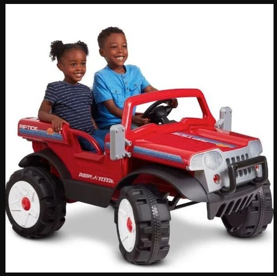 Radio Flyer Red 12V Ride-On Car for Kids