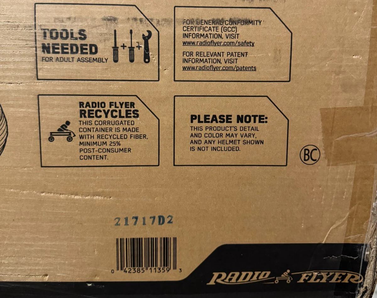 12V Luke Skywalker Landspeeder Ride-On Radio Flyer Star Wars Vehicle Sealed New - Image 11