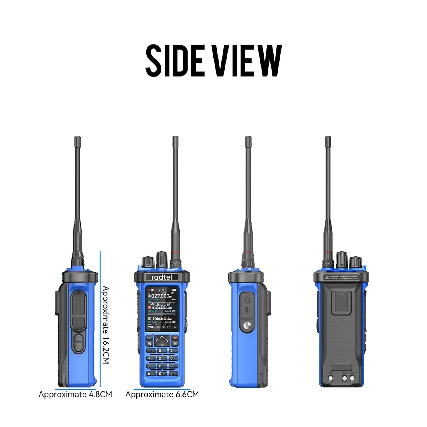 Radtel RT-950 PRO Handheld 10W Ham Radio with GPS/APRS Functionality - Image 7