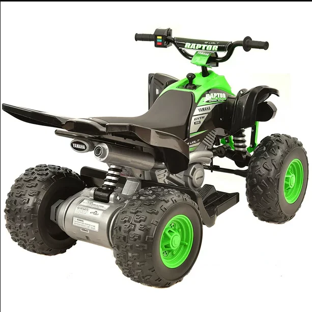 Raptor 12V Battery-Powered Ride-On - Custom Graphic Design for Boys Ages 3 and Up - Image 4