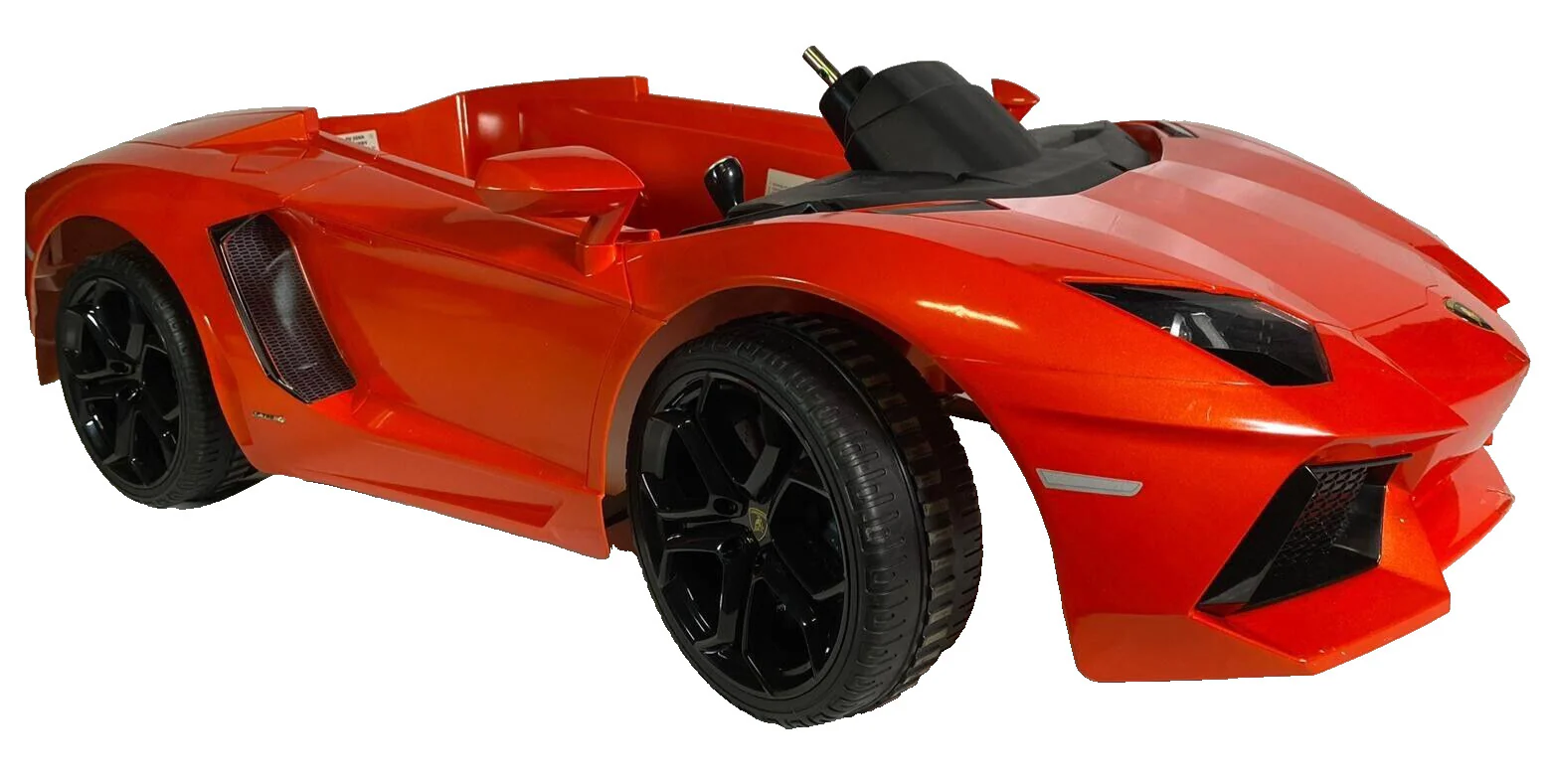 Battery-Powered Red Kids Ride-On Car Lamborghini Aventador LP700-4 Model - Image 15