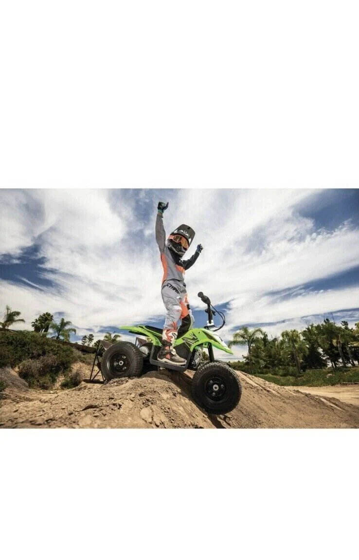 Razor 24V Dirt Quad SX McGrath Electric Ride-On - Green - Complimentary Delivery & Exchange - Image 4