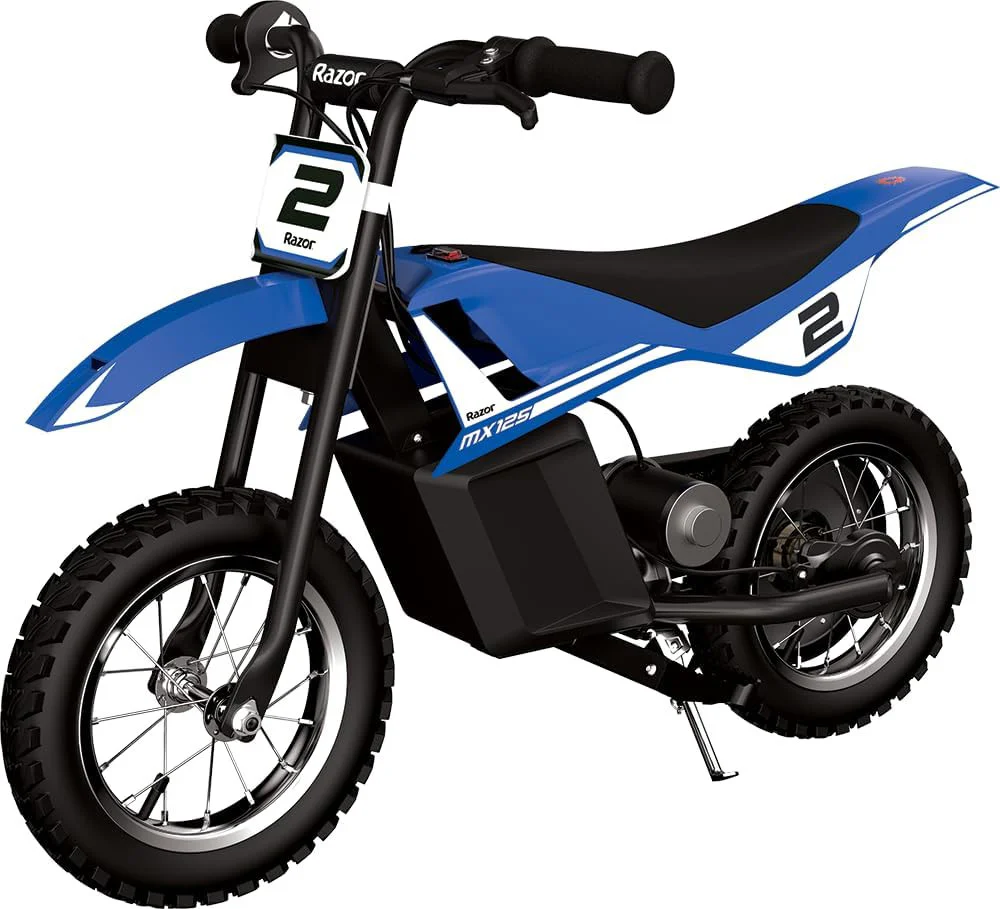 Electric MX125 Dirt Rocket Bike with Authentic Motocross Design - Image 7