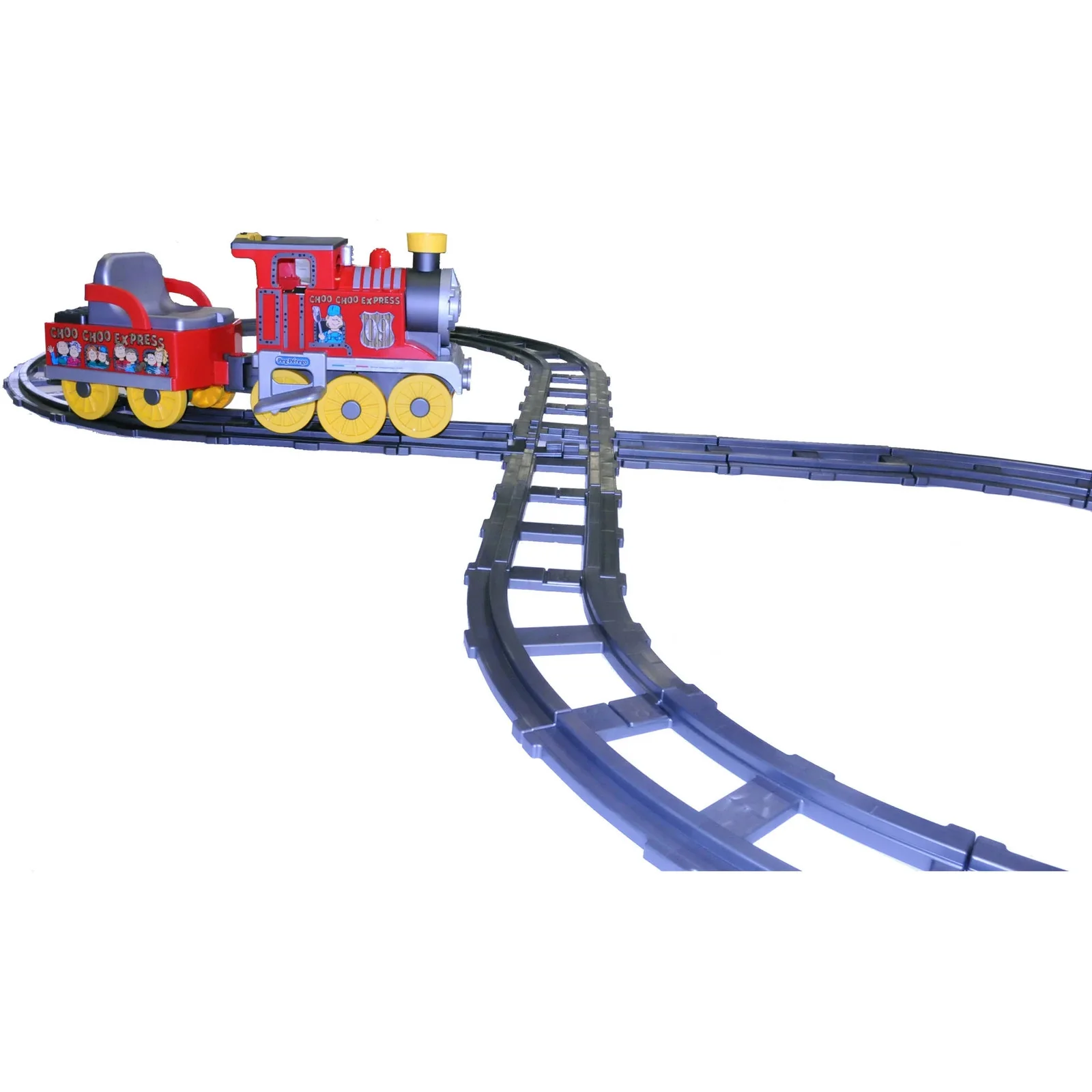 Ready-to-Play 8-Figure Conversion Model Train Track Set - Image 3