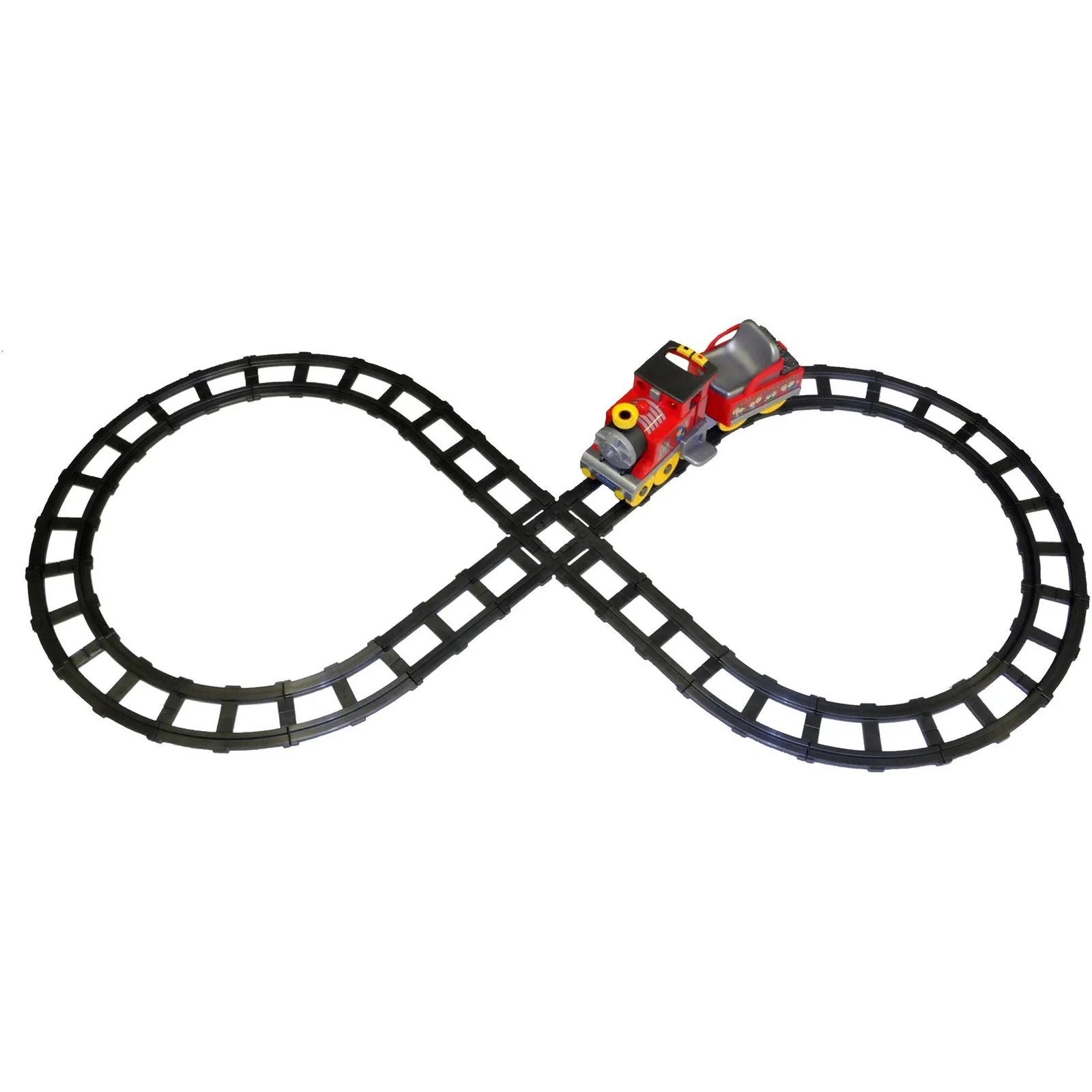 Ready-to-Play 8-Figure Conversion Model Train Track Set - Image 6