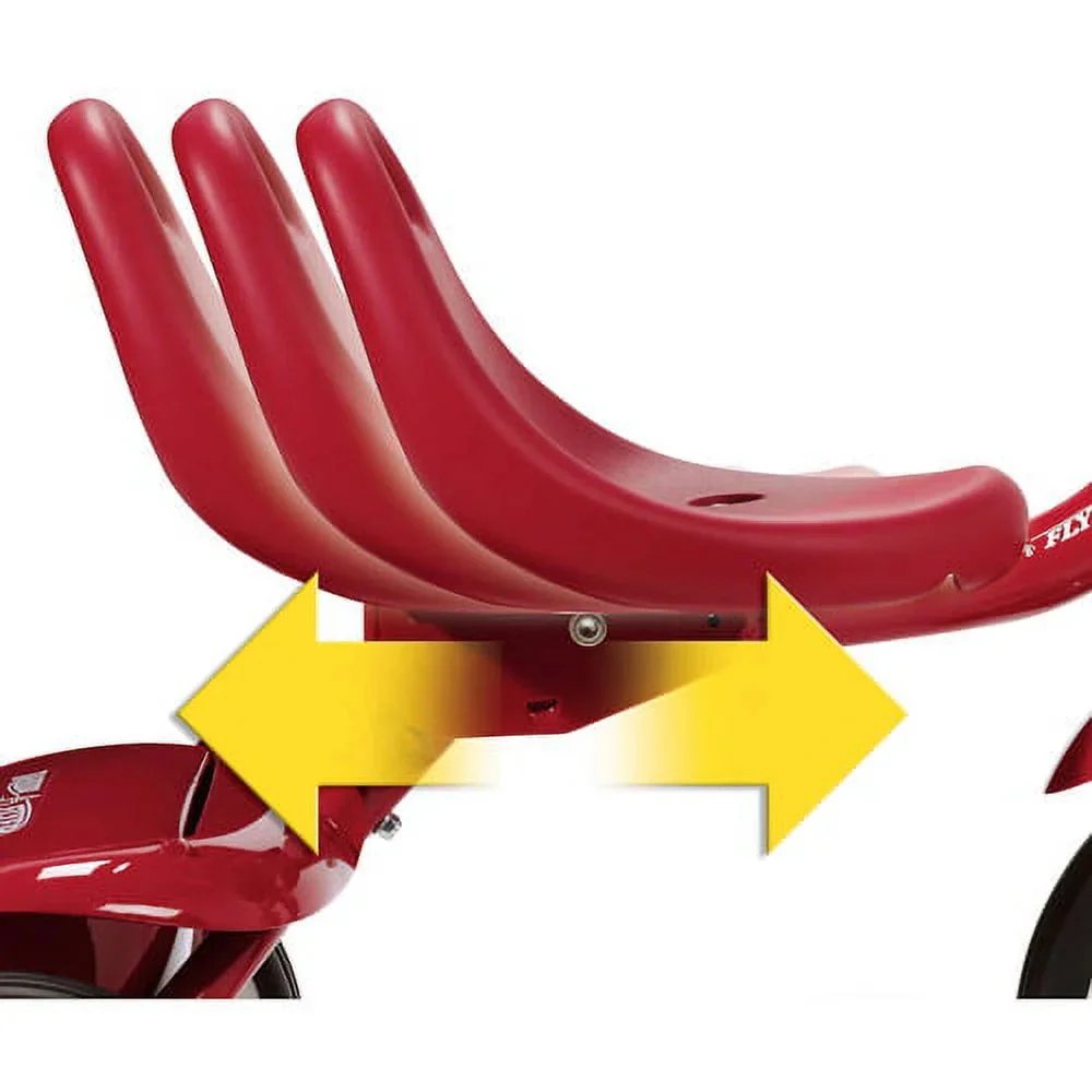 Ready-to-Ride Foldable Red Toddler Tricycle Fully Assembled - Image 5