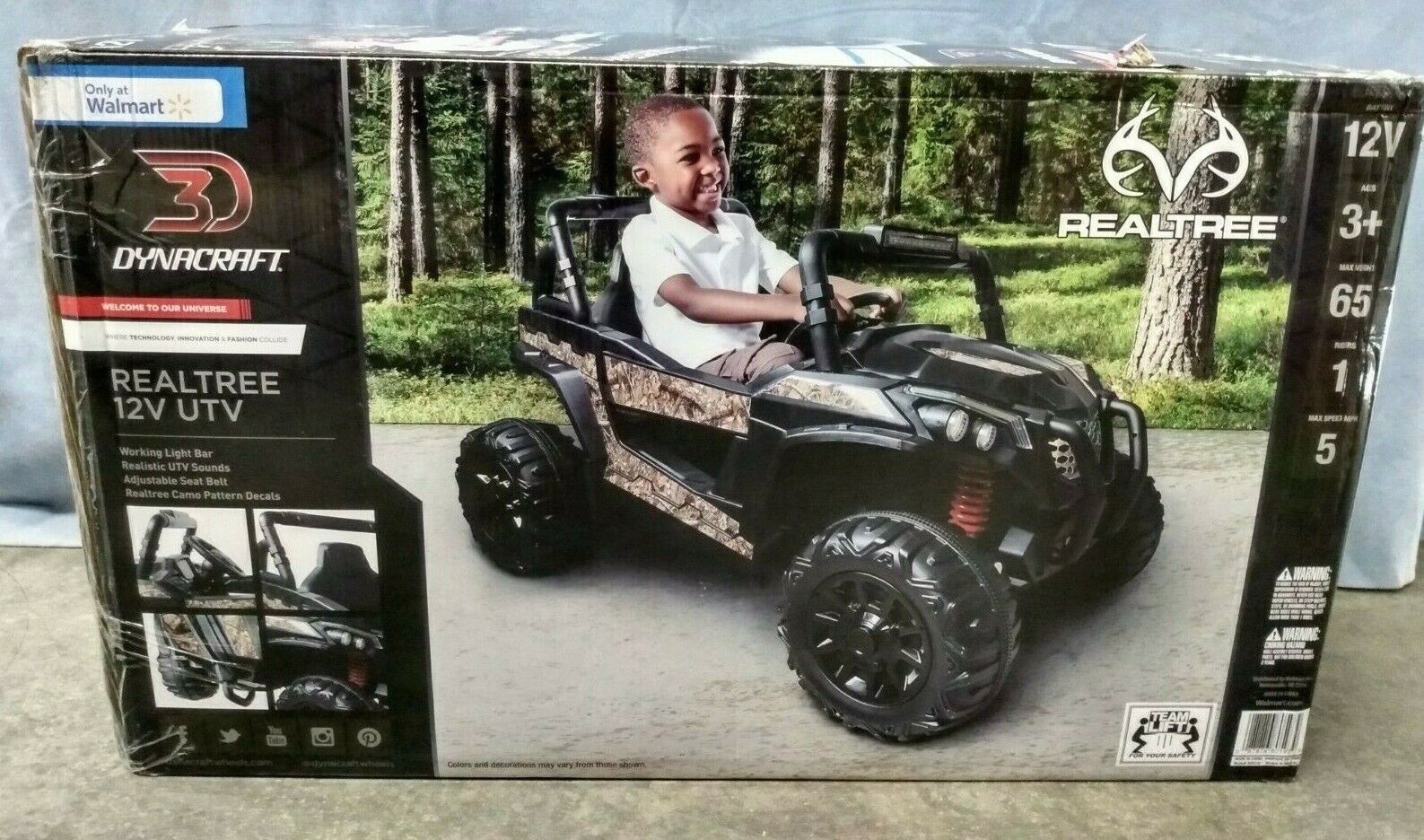 Realtree 12V UTV Ride-On Electric Toy Truck with Realistic Lights & Sounds - Image 7