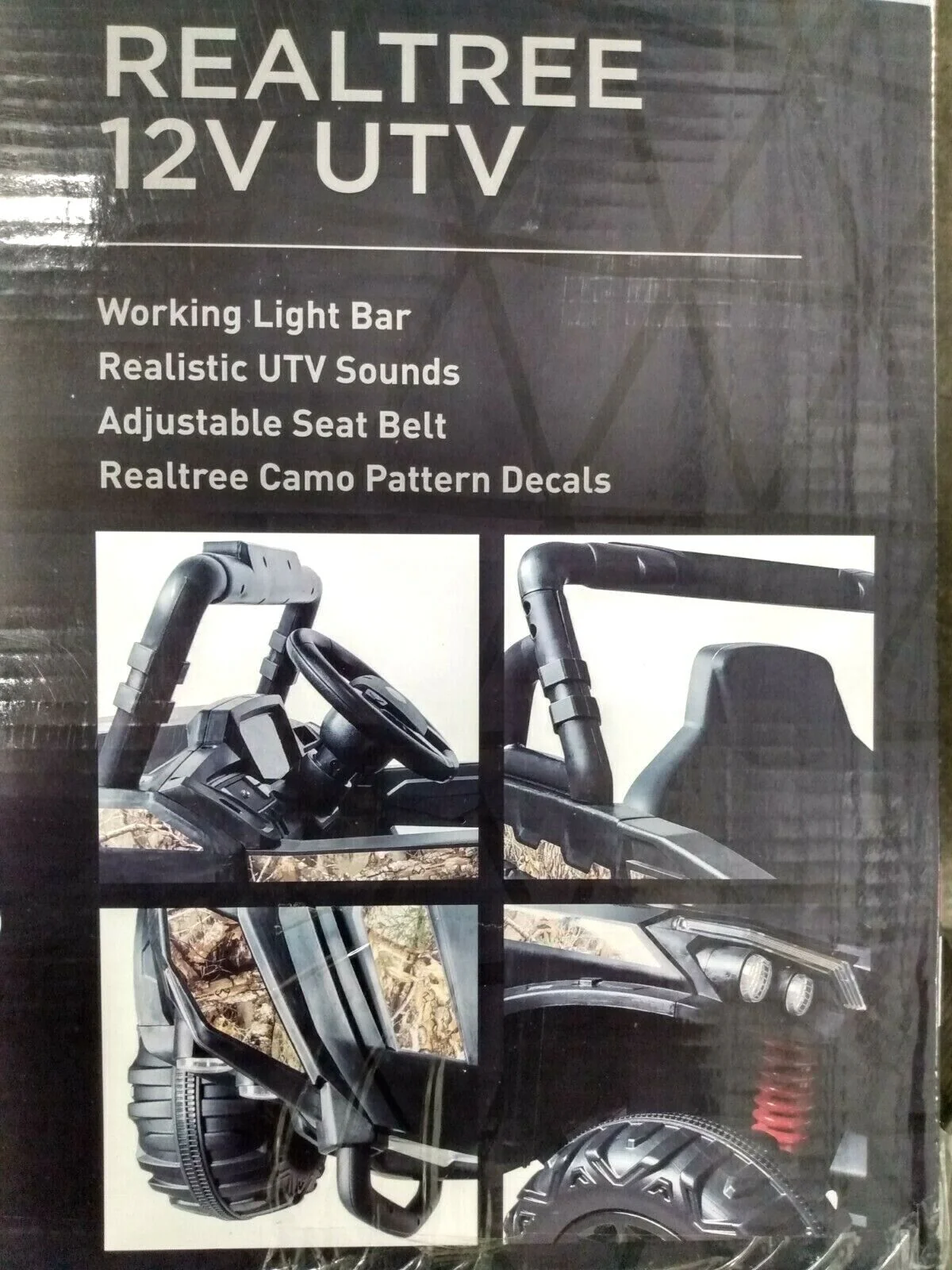 Realtree 12V UTV Ride-On Electric Toy Truck with Realistic Lights & Sounds - Image 8