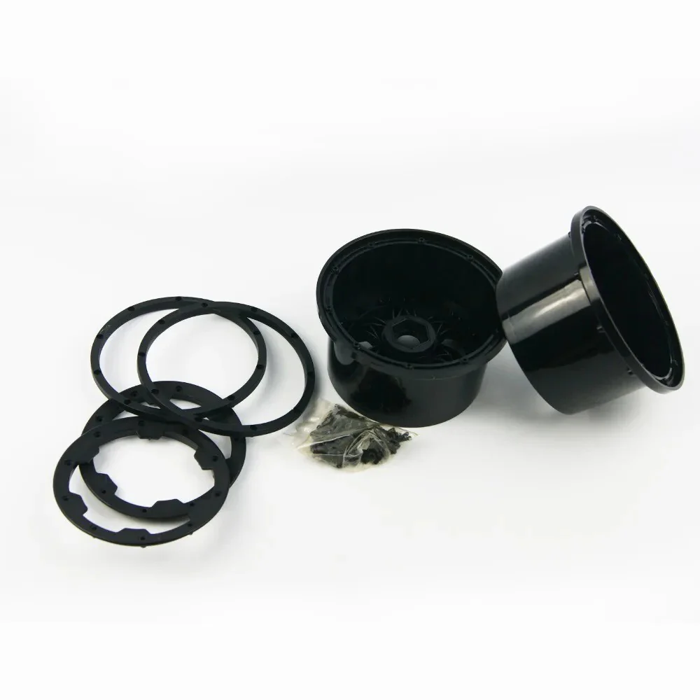 Rear Wheel Hub Beadlock Ring Set with Landing Gear for 1/5 Scale RC Cars - Image 11