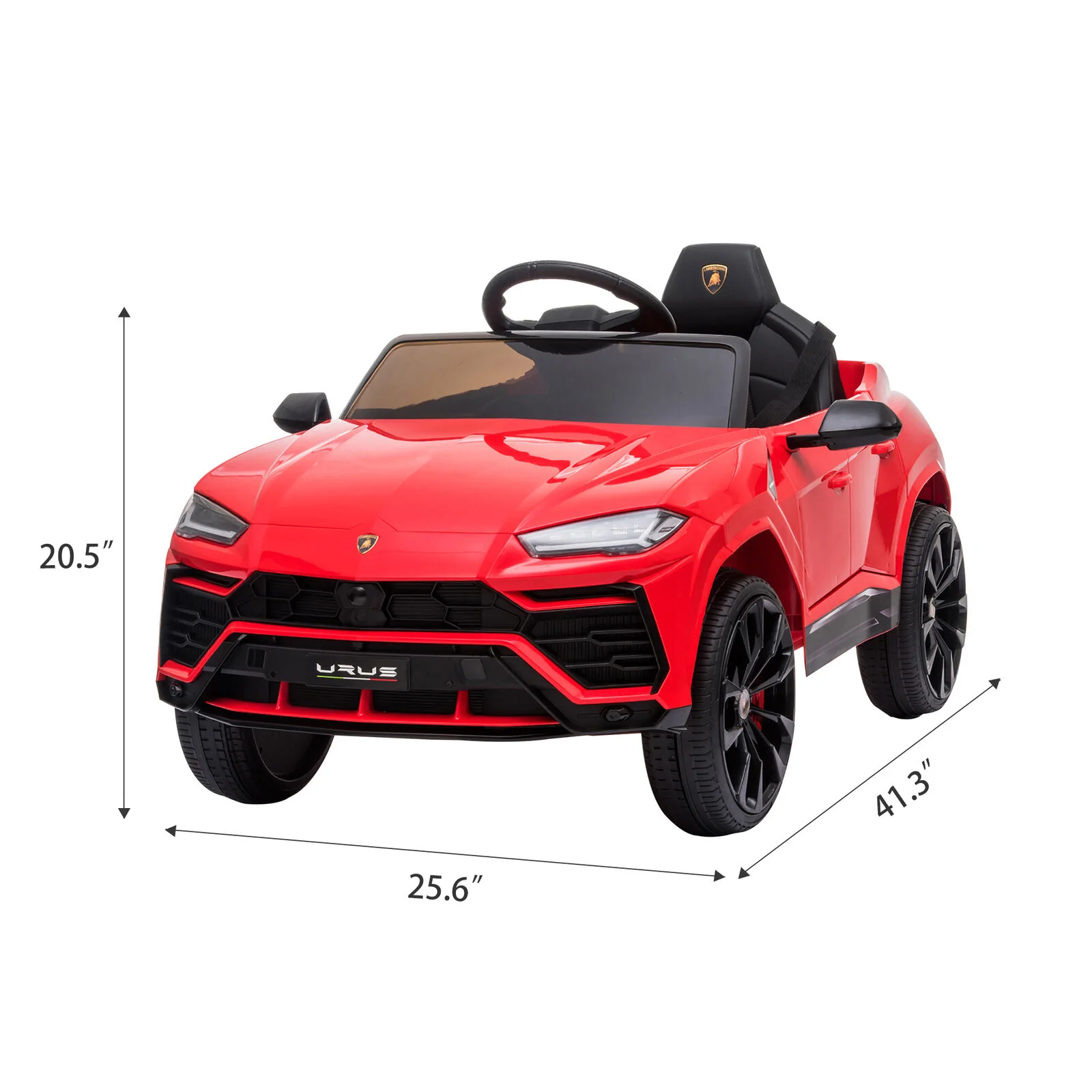 Red 12V Electric Off-Road Toy Vehicle for Kids - Image 4