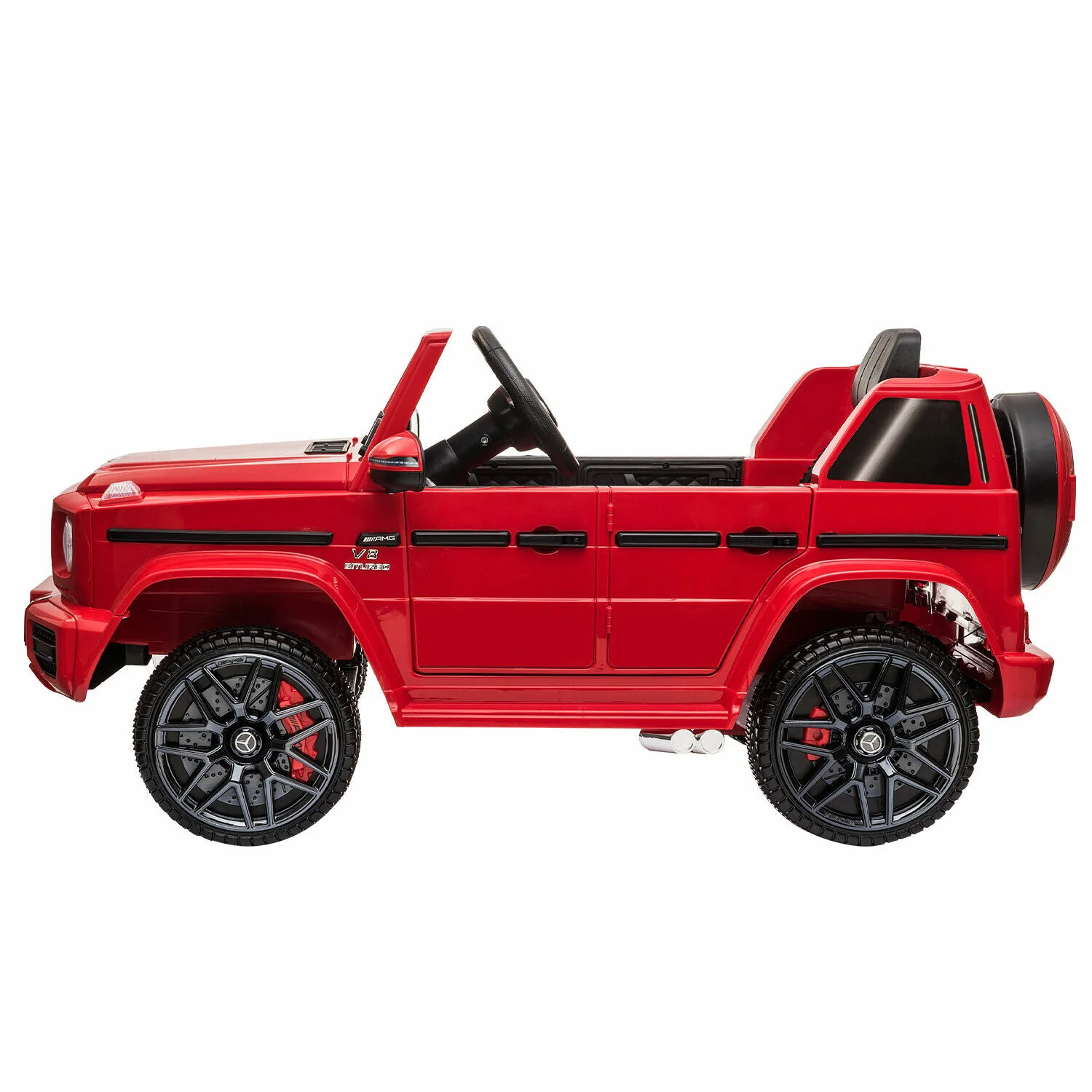 Red Electric Ride-On Jeep for Kids 3-6 Years with Remote Control - Image 7