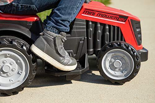Red Mini Mower Bubble Tractor - 12V Ride On for Kids by Huffy - Image 7