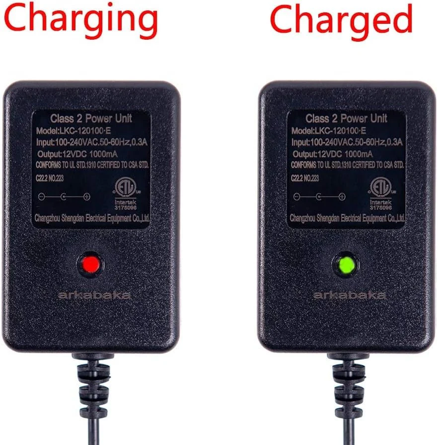 12 Volt Charger with Charging Indicator Light for Electric Ride-On Toys - Image 4