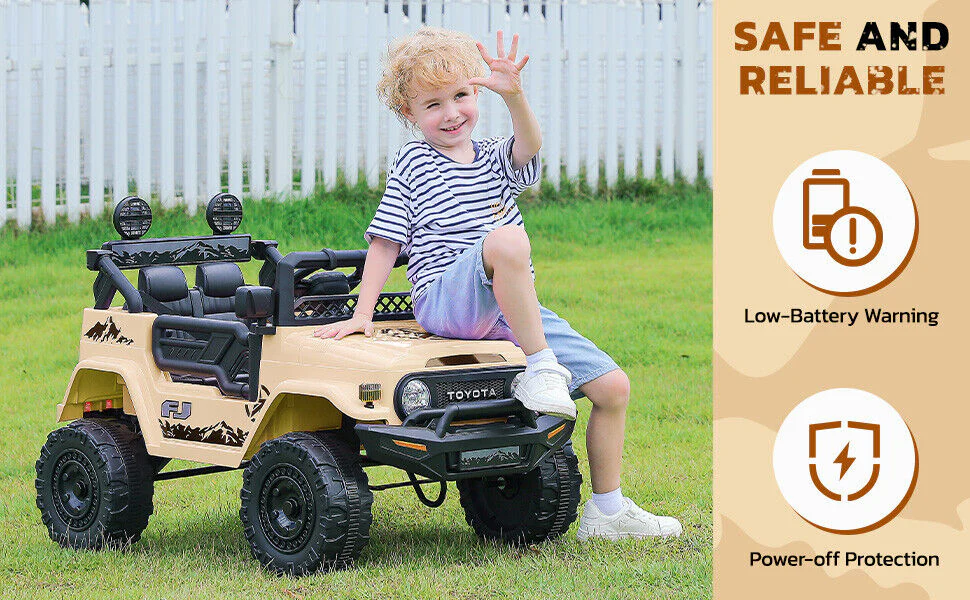 Remote Control 12V Kids Ride On Truck Electric Toy Car for Children - Image 6