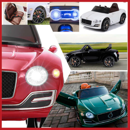 Remote Control Bentley Style Electric Car for Kids - 12V Ride-on Toy - Image 2