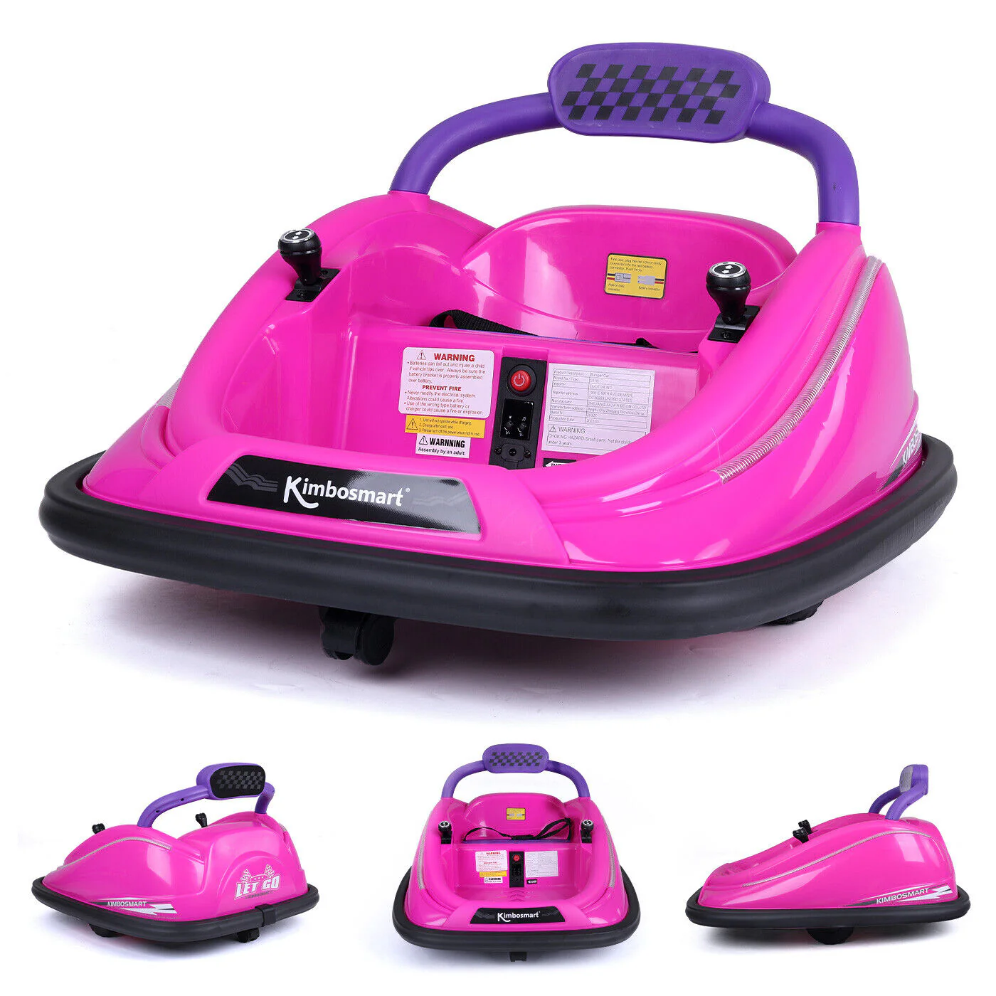 Remote Control Bumper Car for Kids with LED Lights and 360° Spin - Image 6