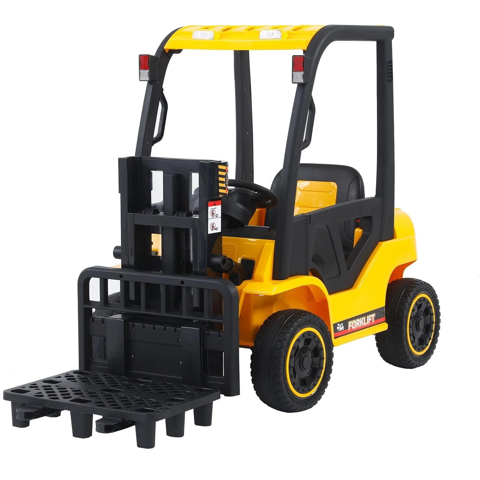 Remote Control Electric Forklift Toy with Lifting Rod for Kids - 12V Power - Image 6