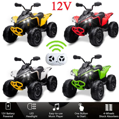 Remote Control Electric Ride-On Car for Kids with MP3 Player - Perfect Gift for Children Ages 3 and Up - Image 2
