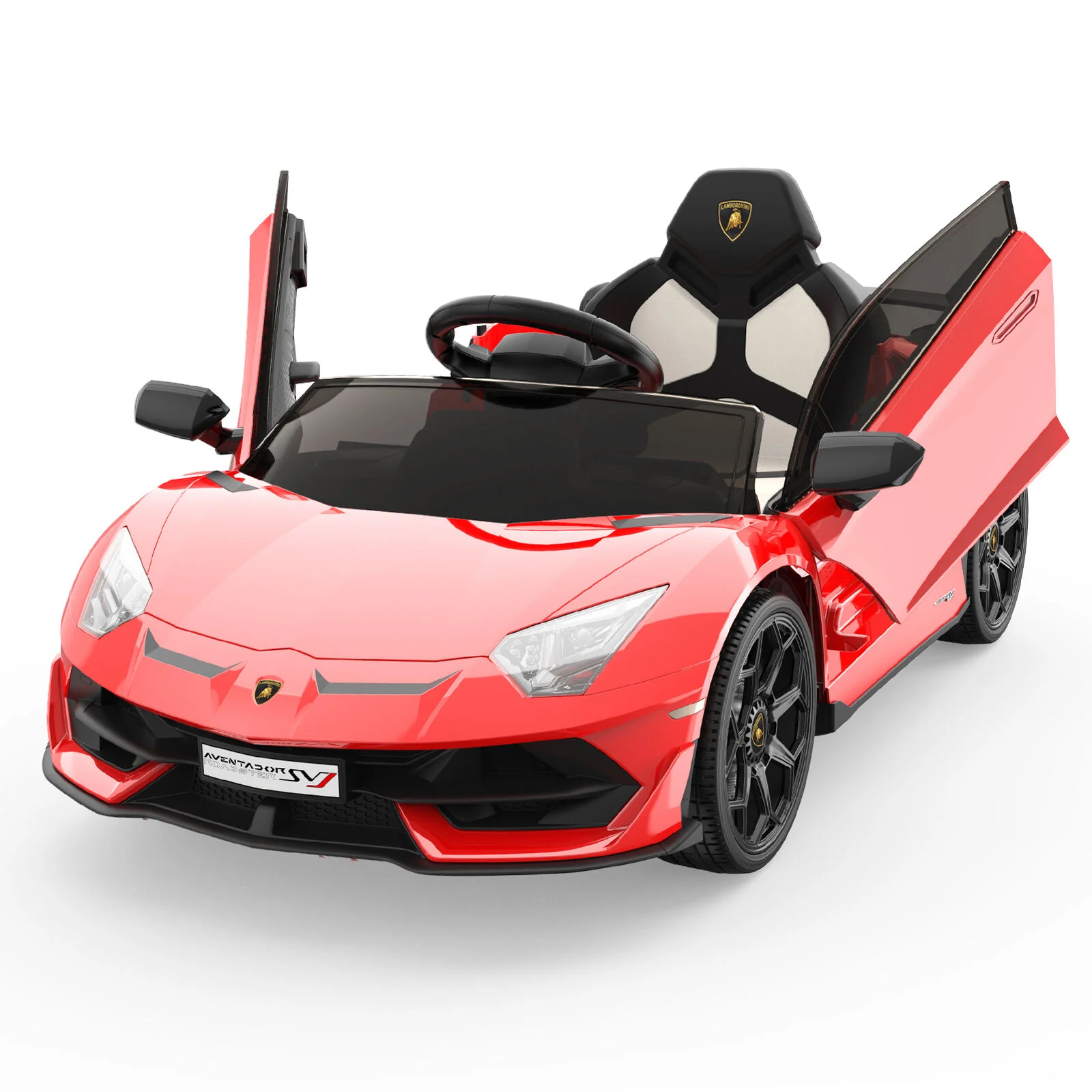 Remote Control Electric Ride-On Car for Kids with Music and LED Lights - 12V US Version - Image 9