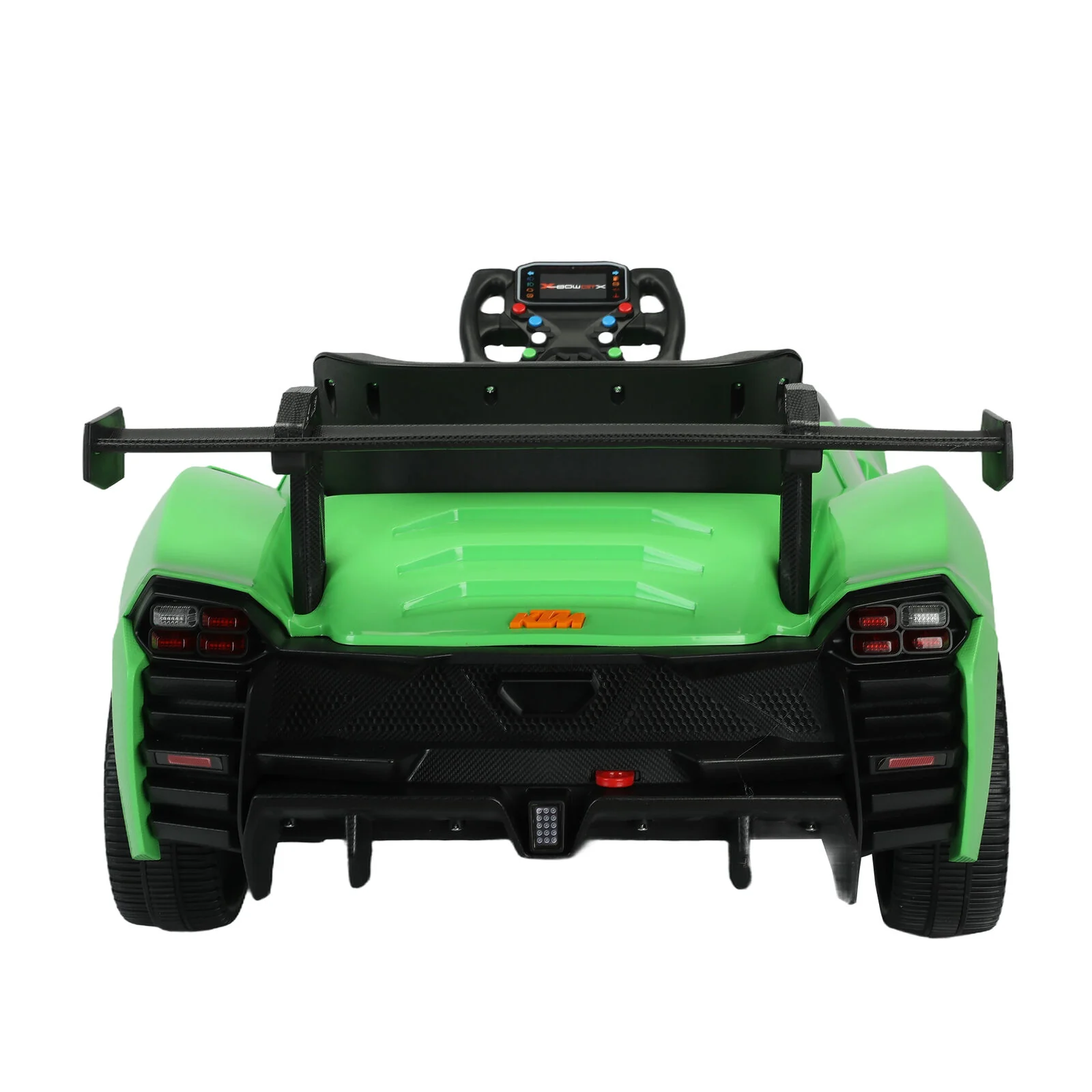 Remote Control Electric Ride-On Car with MP3 Player and LED Lights - Green - Image 13