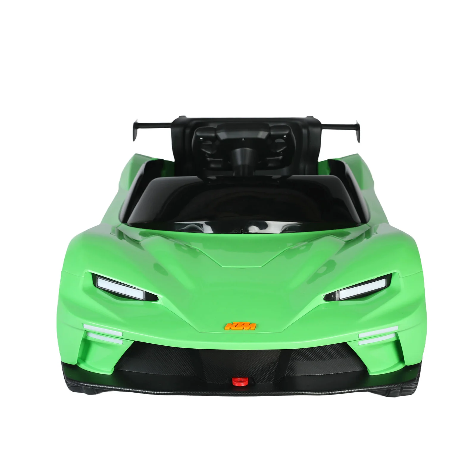 Remote Control Electric Ride-On Car with MP3 Player and LED Lights - Green - Image 4
