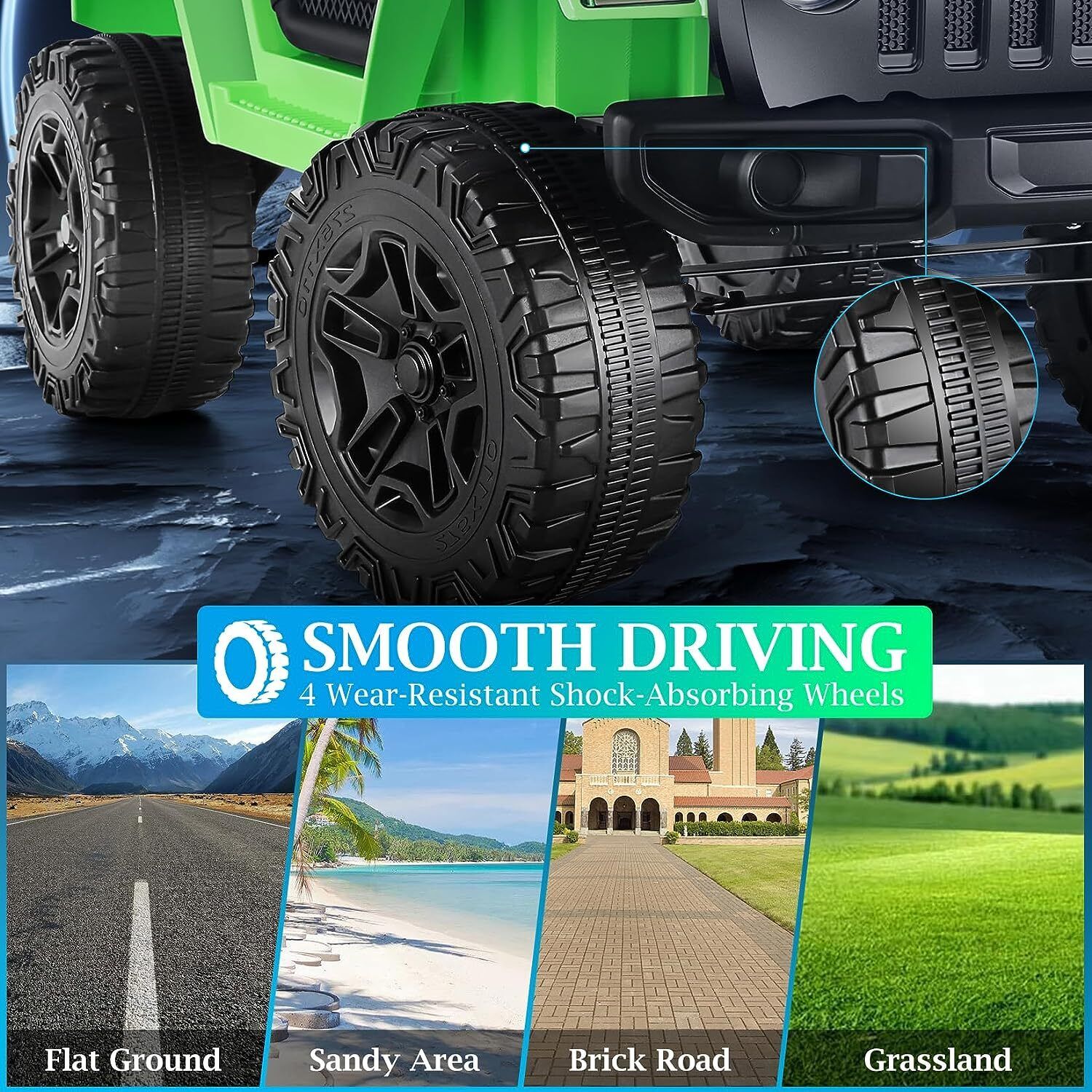 Remote Control Lamborghini Electric Car for Kids - 24/12V Ride-On Truck - Image 59