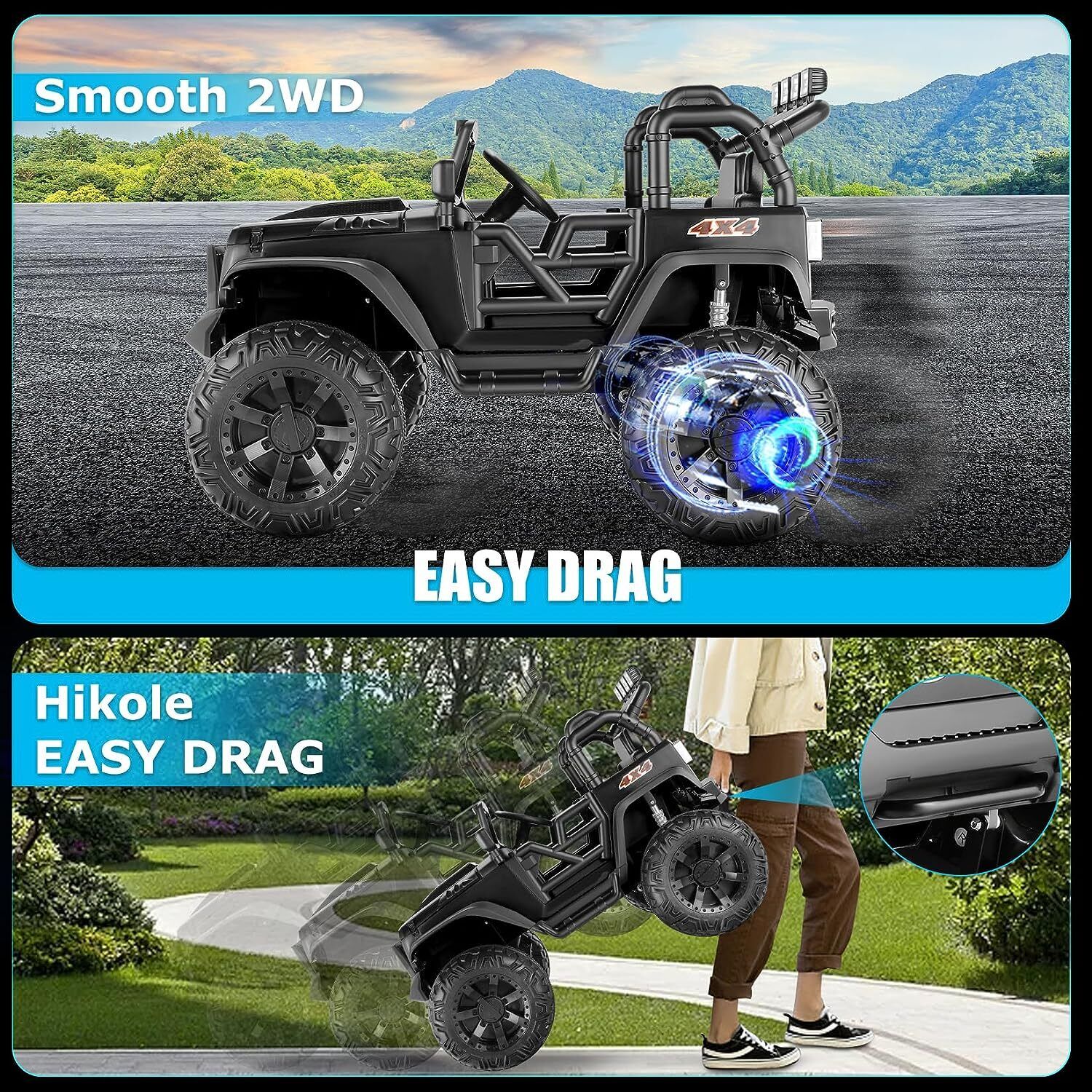 Remote Control Lamborghini Electric Car for Kids - 24/12V Ride-On Truck - Image 70