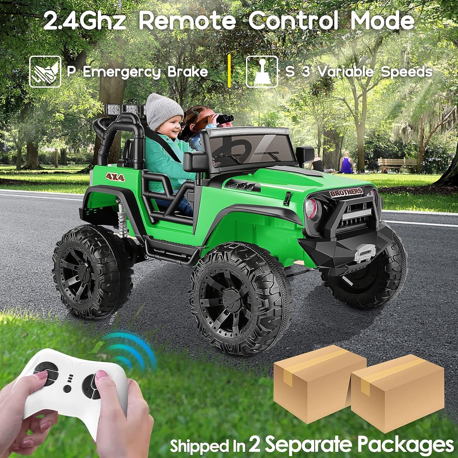 Remote Control Lamborghini Electric Ride-On Car for Kids 24/12V - Image 108