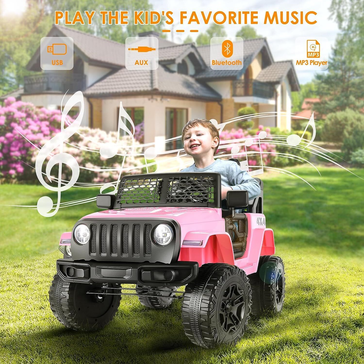 Remote Control Lamborghini Electric Ride-On Car for Kids 24/12V - Image 38