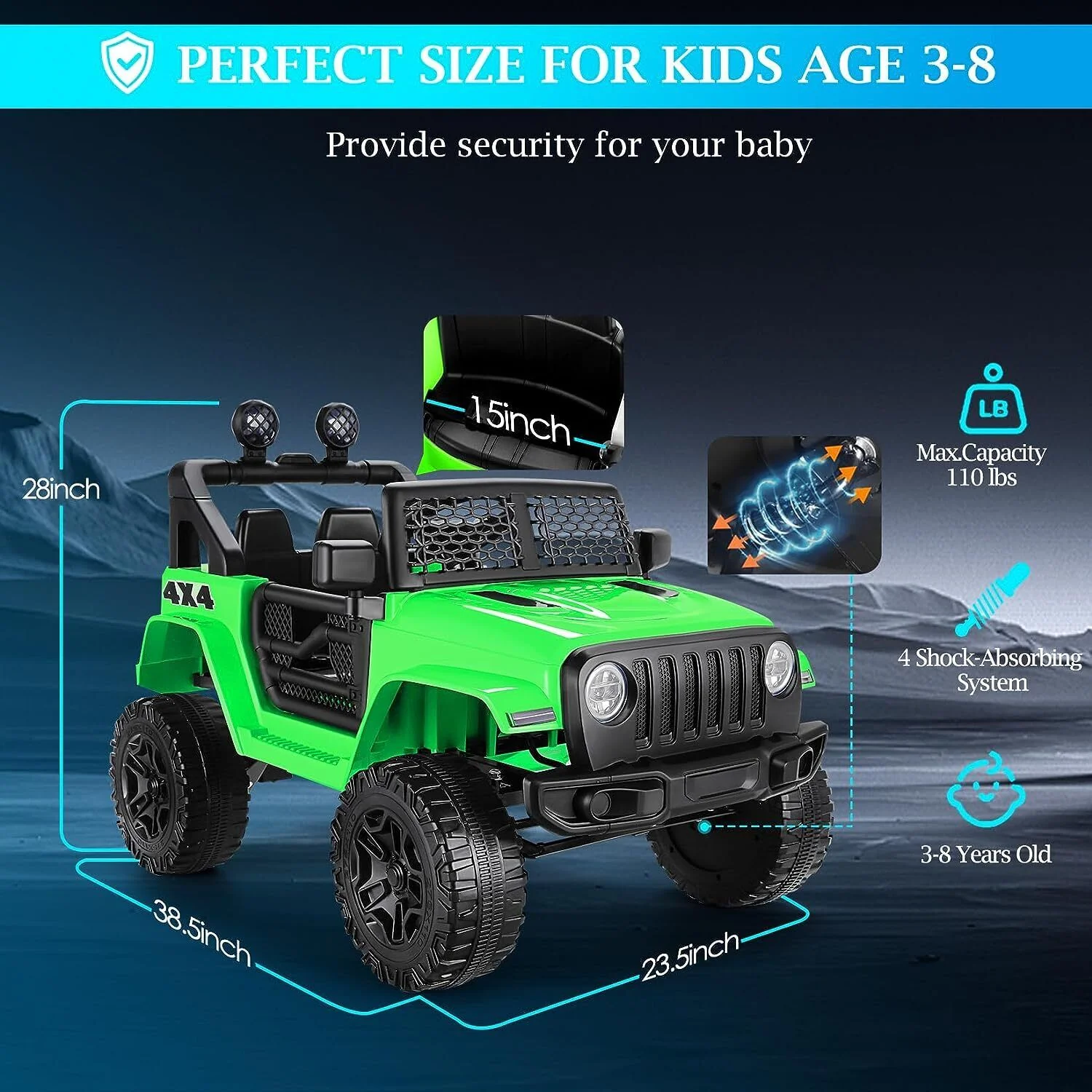 Remote Control Lamborghini Electric Ride-On Car for Kids 24/12V - Image 61