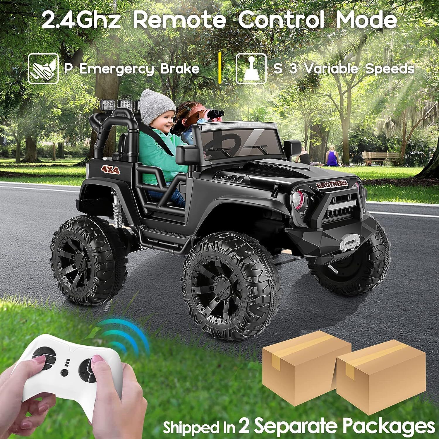 Remote Control Lamborghini Electric Ride-On Car for Kids 24/12V - Image 71
