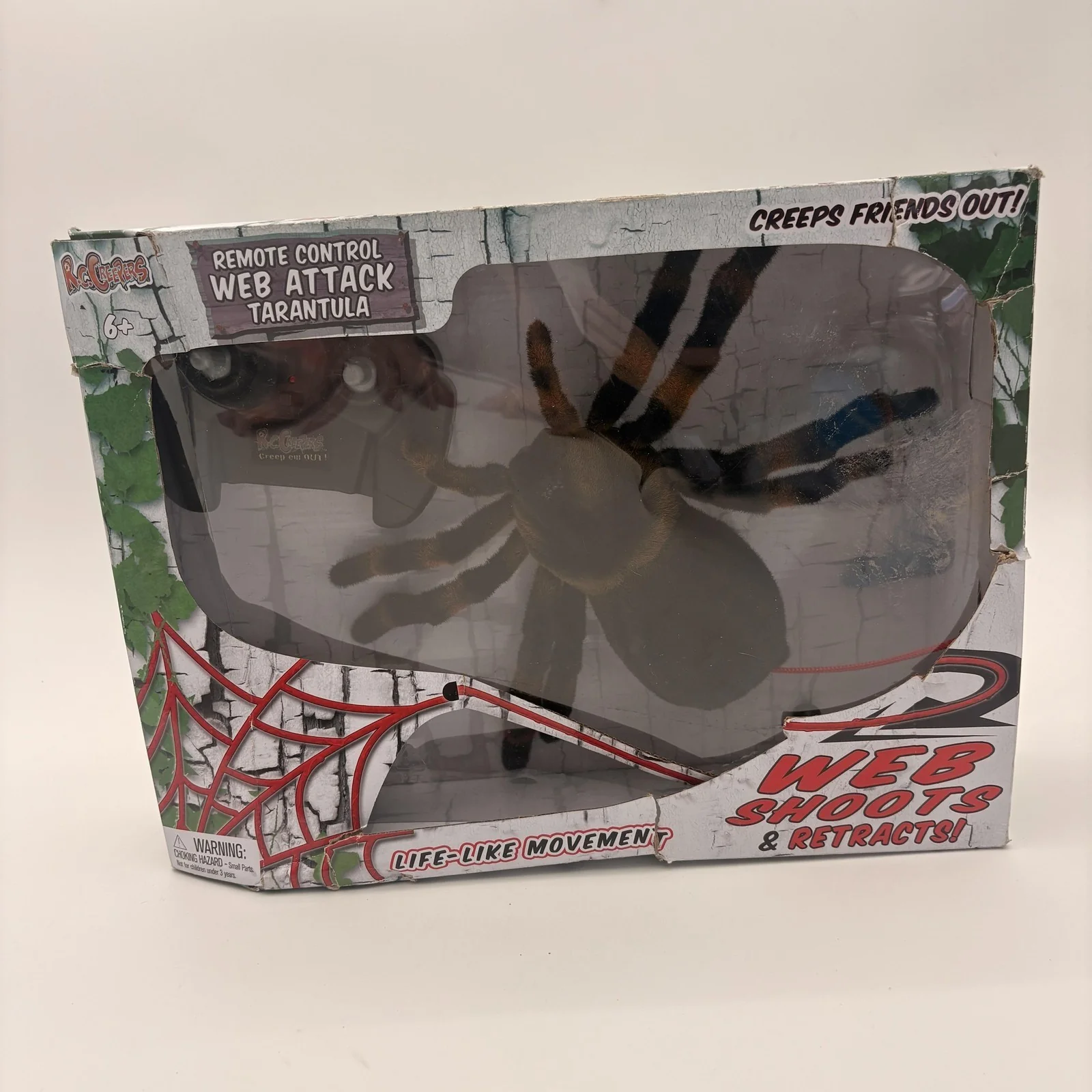 Remote Control Tarantula Spider with Web-Shooting Action