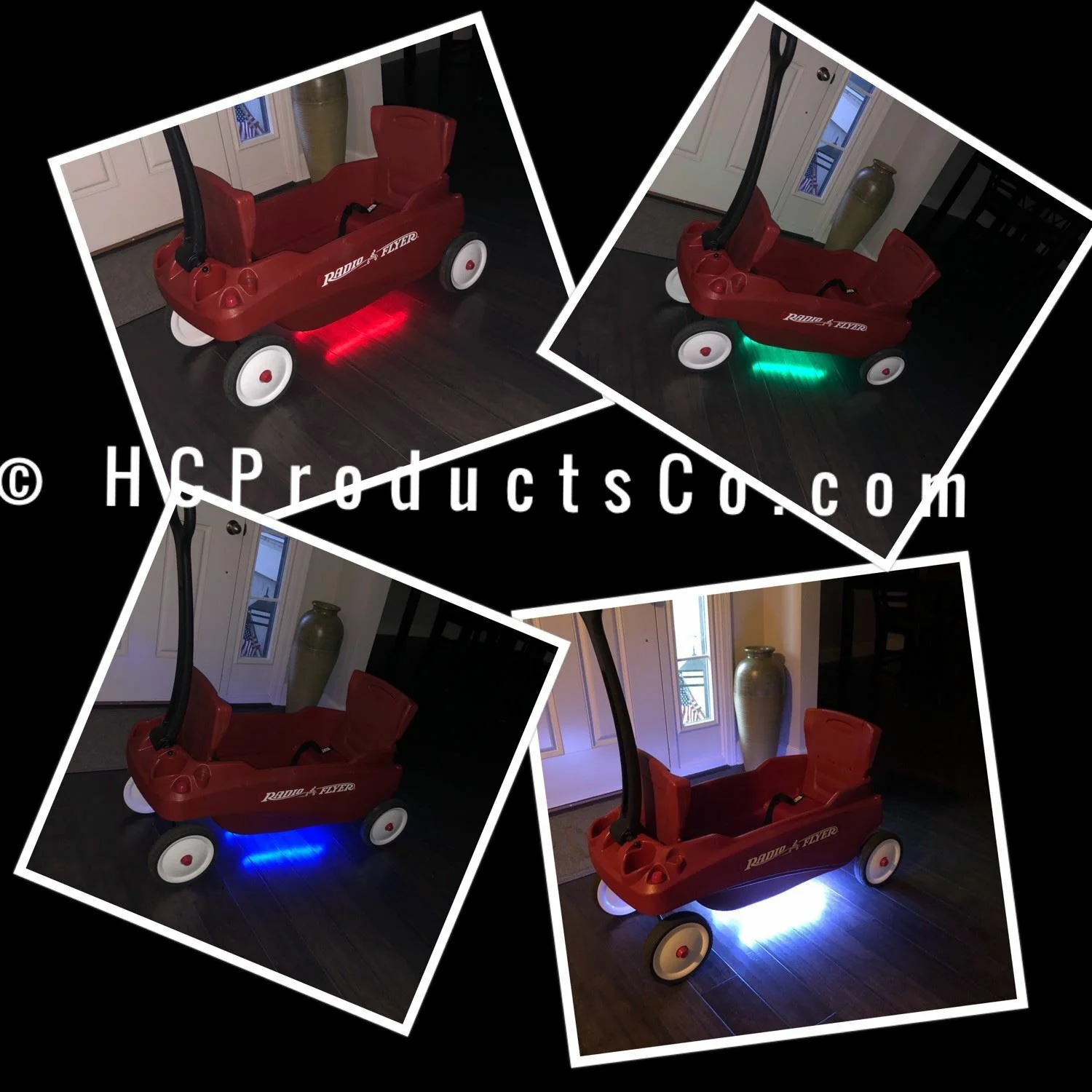 Remote Controlled LED Wagon Light Kit with 20 Color and Motion Settings - Image 7