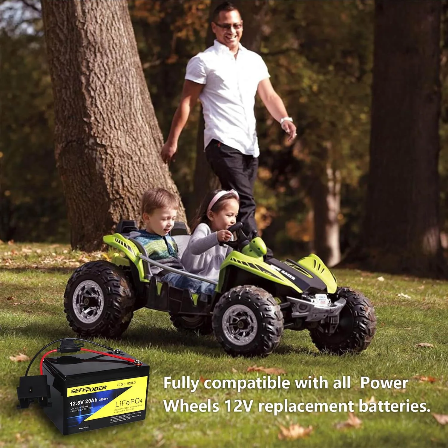 12-Volt Replacement Battery Compatible with Power Wheels Toys - Image 5