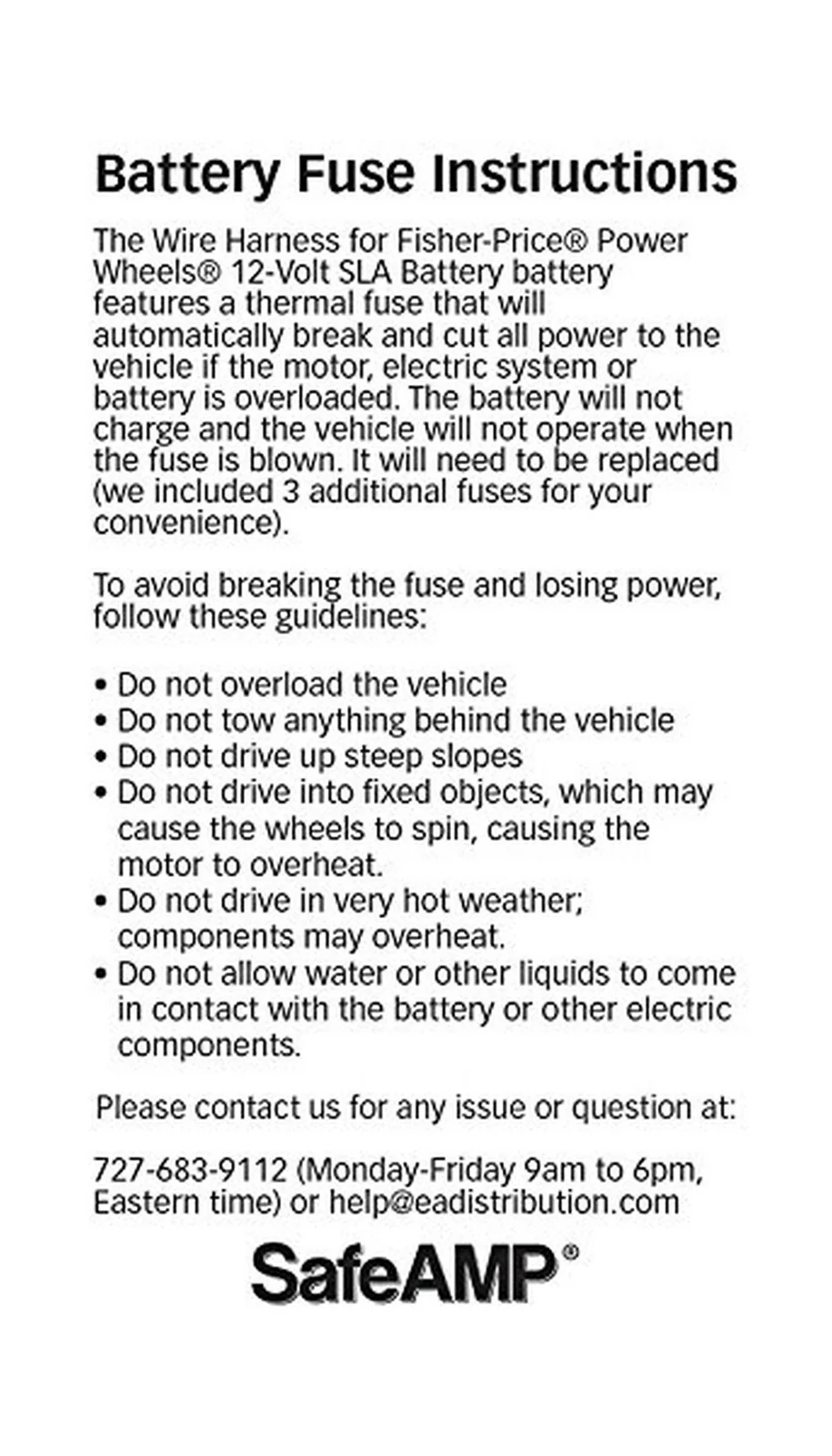 Replacement 12-Volt Battery for Power Wheels Ride-On Toys - Image 3