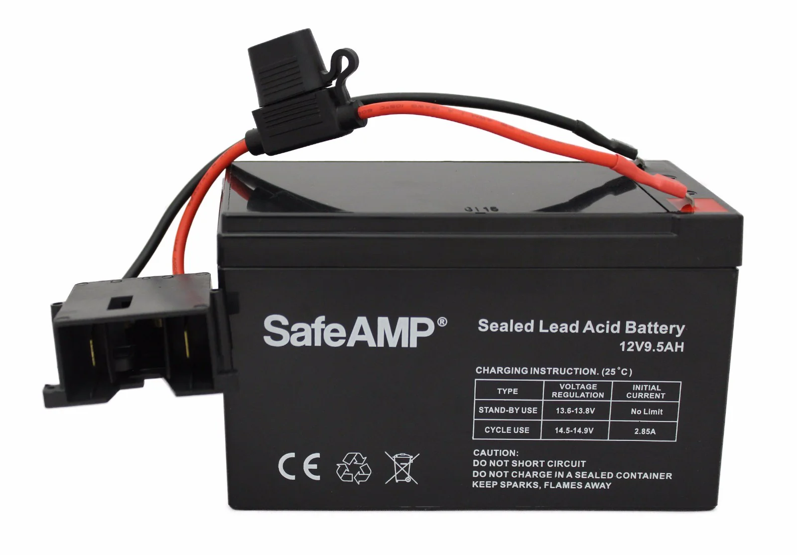 12-Volt Gray Replacement Battery for Power Wheels Ride-On Toys - Image 3