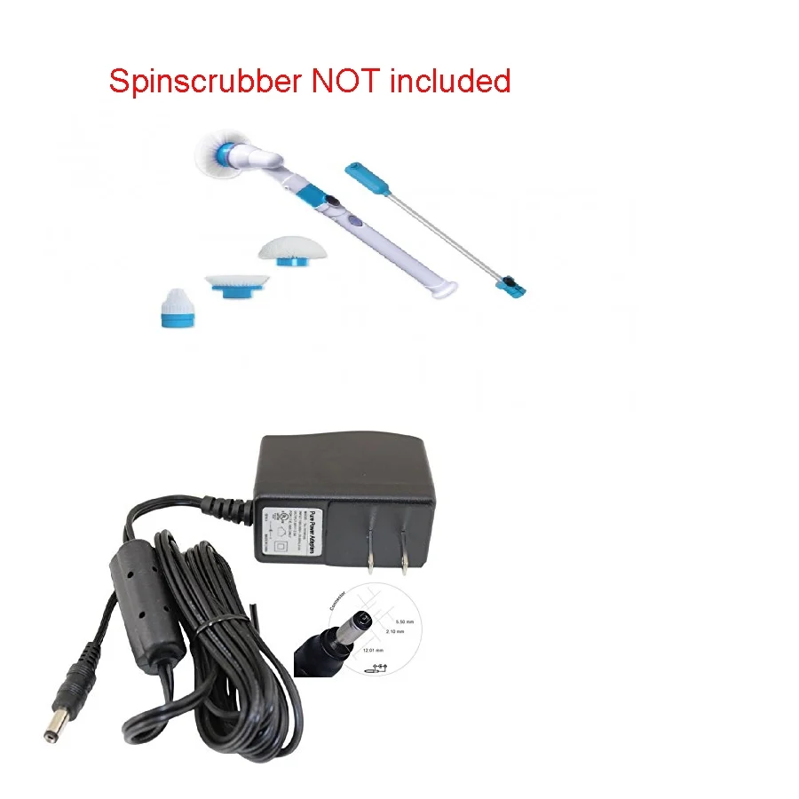 AA Battery Charger Replacement for Hurricane Spin Scrubber Brush - Image 2