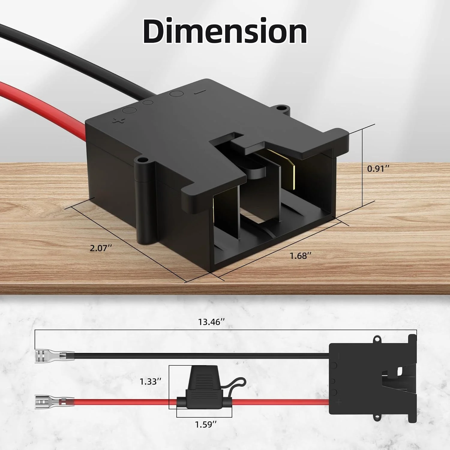 12 Volt Power Wheels Replacement Wire Harness Connector - Image 2