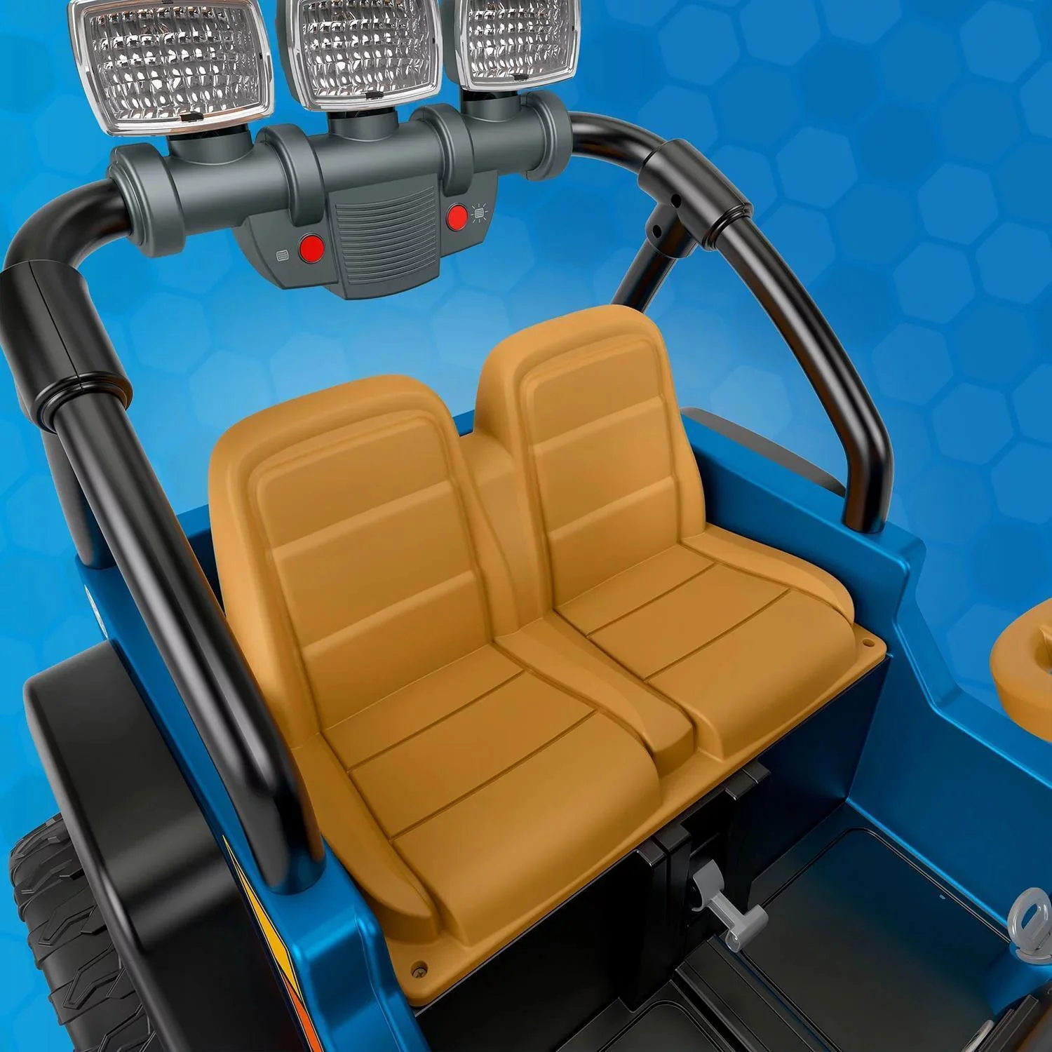 Retro Jeep Wrangler 12-Volt Ride-On by Power Wheels - Image 3