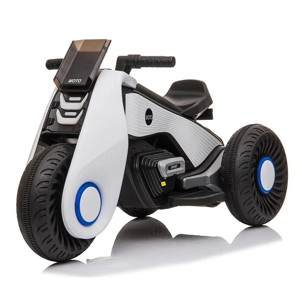 Rev Up the Fun with a 3-Wheel Double Drive Electric Motorcycle for Kids - Image 9