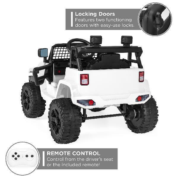 Rev Up the Fun with Our 12V Kids Ride-On Truck Car - Includes Parent Remote Control! - Image 6