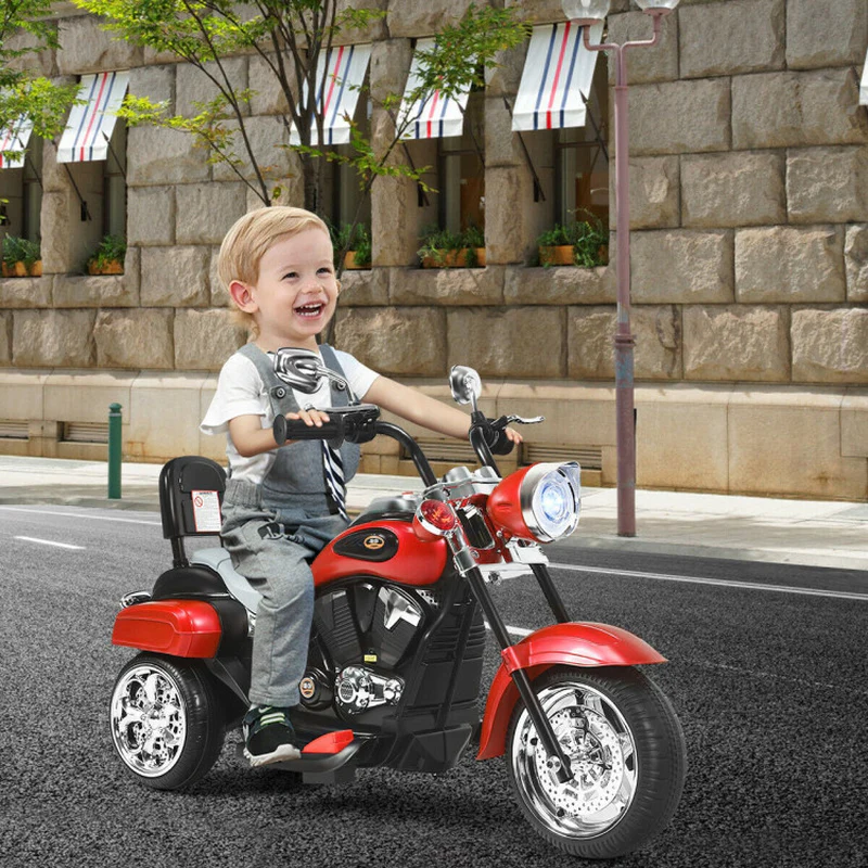 Rev Up the Fun with Our 6V 3-Wheel Kids Motorcycle! - Image 12