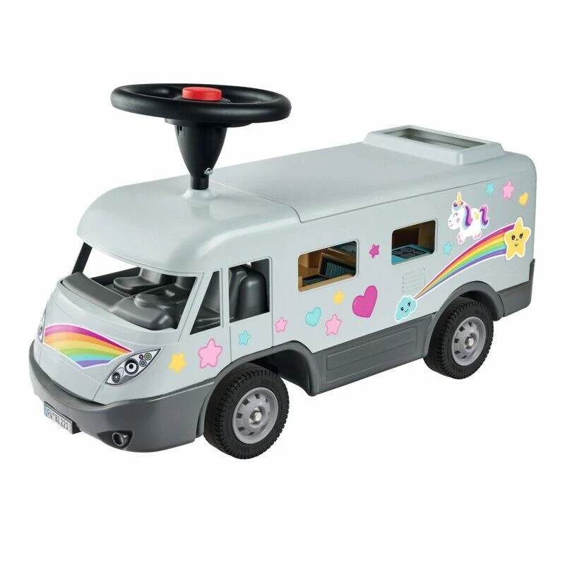 Rev Up the Fun with Our Ride-On Camper Car for Kids - Featuring Realistic Sound Effects! - Image 8