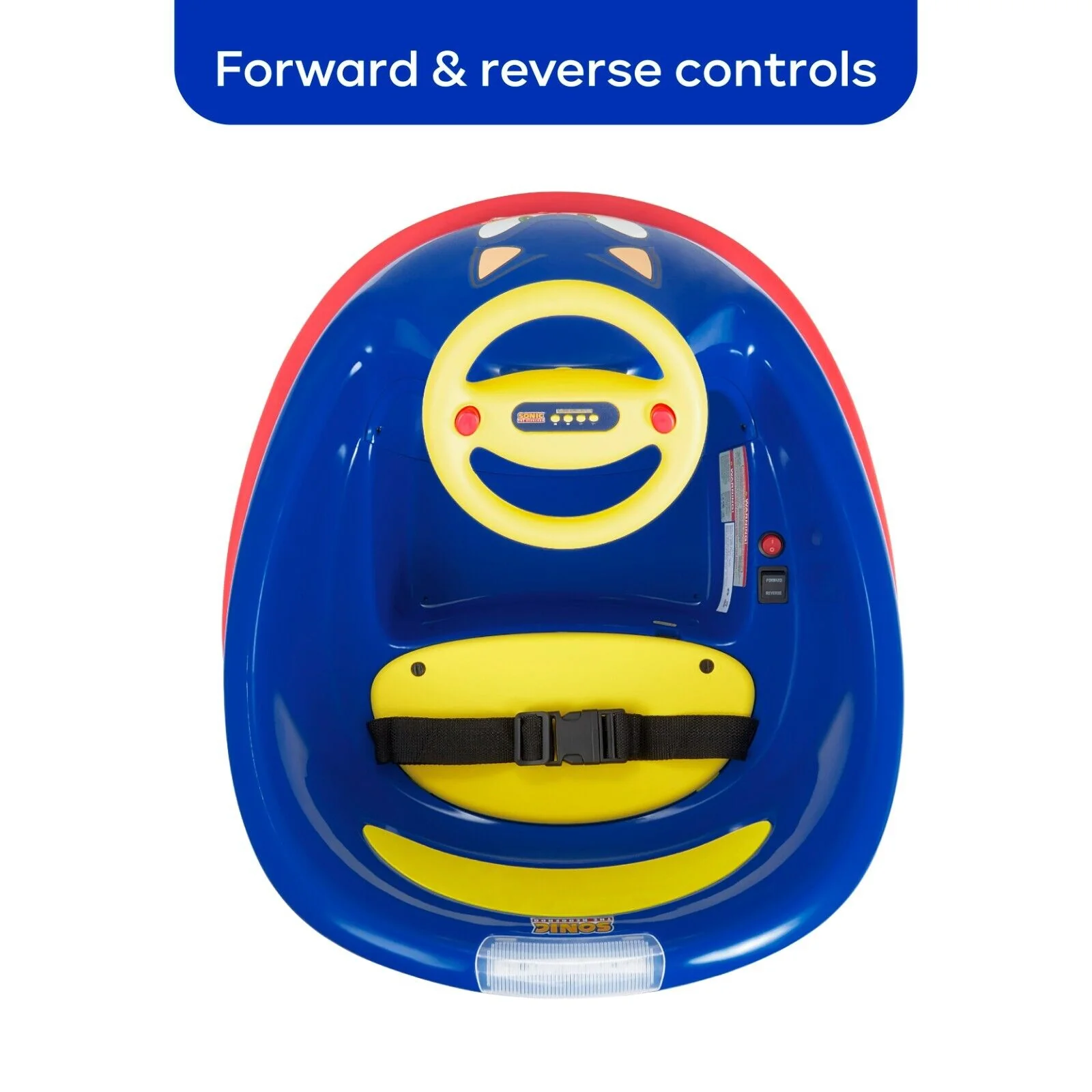 Rev up the Fun with Sonic's Electric Bumper Car: 2 Speeds and 360-Degree Turns for Kids! - Image 5