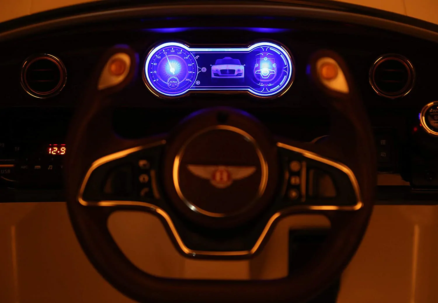 Rev Up the Fun with the Bentley EXP12 Kids Electric Ride-On Car - 12V Battery Powered, 4 Wheels - Image 3